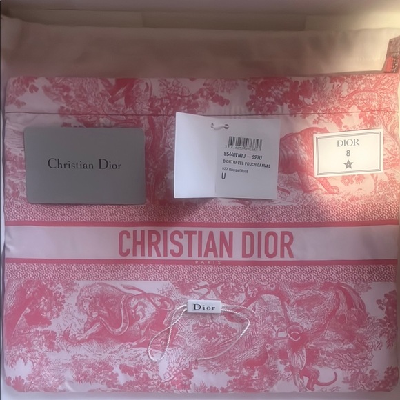 Dior Coral Pink Pouch - Picture 4 of 6